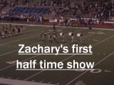 Click the image above to see Zachary's first half time performance of '07